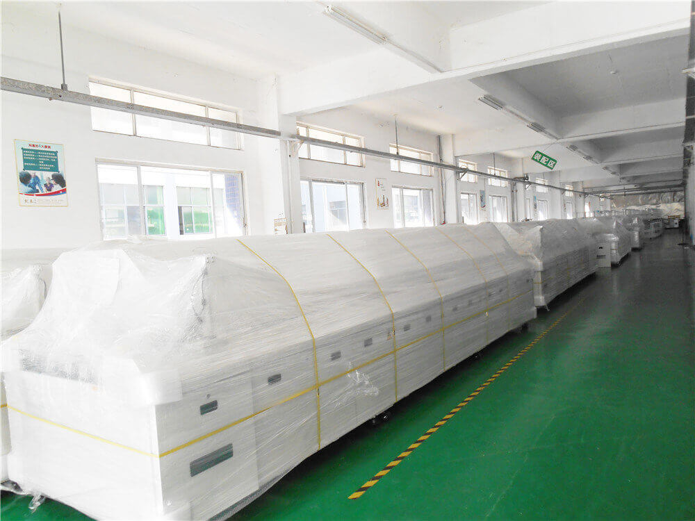 R8 3200mm heating length smd reflow oven soldering machine