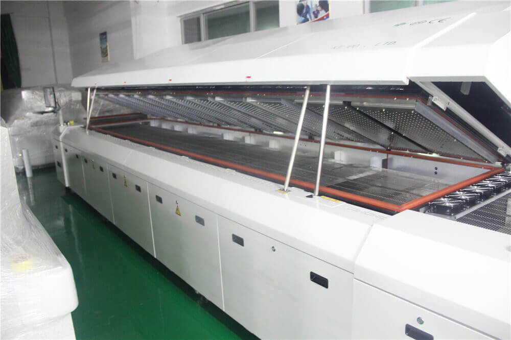 R8 3200mm heating length smd reflow oven soldering machine