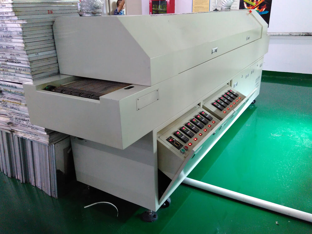 PID/PC control smt lead free reflow oven machine SMD-A6