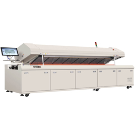 SMD R12 Full hot air SMT lead free reflow oven machine 